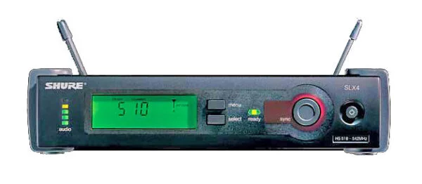 Shure Récepteur SLX4E bande L4 (638-662 MHz) en location