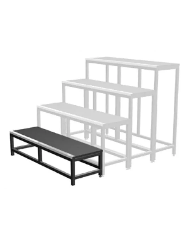 Module de marche escalier bois disponible en location