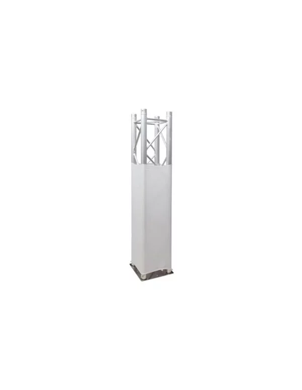 Chaussette lycra blanche 3 m pour pied ou structure en location